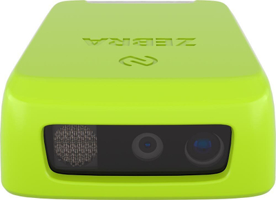 Sкенер за баркод Zebra RS2100 Wearable, 2D, ласерски, зелен