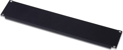 Panel mbulues për kabinet 19" Digitus DN-19 BPN-02-SW, 2U, metalik, i zi
