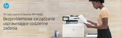 Pajisje multifunksionale HP LaserJet Enterprise MFP M480f, A4, lazer me ngjyra, e bardhë
