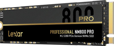 Disk SSD Lexar Professional NM800 Pro, 512GB, M.2 2280 PCI-E x4 Gen4 NVMe