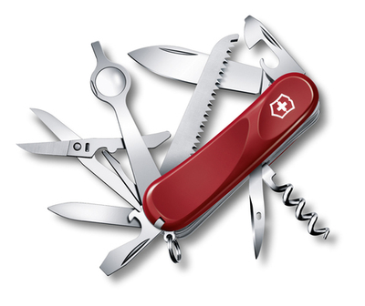 Thikë xhepi Victorinox "Evolution 23", e kuqe