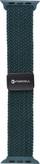 Rrip ore ForCell F-Design FA02 për Apple Watch 42/44/45/49 mm, najlon me magnet, jeshile e errët