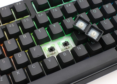 Tastierë Ducky One 2, Cherry MX Speed Silver, RGB, e zezë