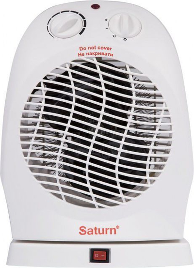 Termoventilator Saturn ST-HT8341K, 2000W, me termostat, i bardhë