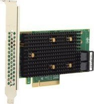 Адаптер за складирање LSI 9500-8i Tri-Mode, PCIe 4.0, 8 внатрешни порти, црн