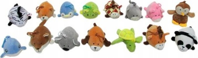 Varëse çelësash pelushi SUN-DAY Animals, 12 cm, me ngjyra