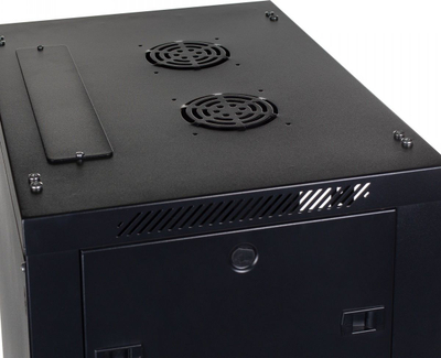 Kabinet muri për rrjet DIGITUS Professional, 12U, 19", i zi