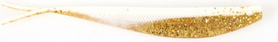 Karrem imitues Fox Fork Tail Gold Glitter 10 cm, 5 copë (NSL177)