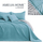 Mbulesë shtrati AmeliaHome Softa, 170x270 cm, mikrofibër, blu azure