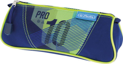 Penar Herlitz 50038848, poliester, me zinxhir, blu jeshil