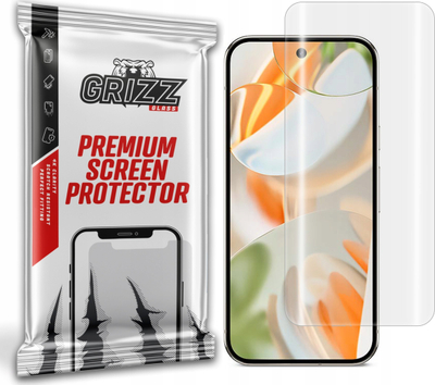 Folie mbrojtëse hydrogel Grizz HydroFilm për Google Pixel 9 Pro, transparente