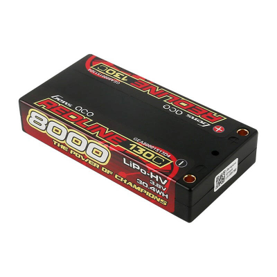 Bateri LiPo Gens Ace Redline Series, 8000mAh, 3.8V 130C, e zezë