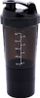 Shaker Pure2Improve, 500 ml, me dy ndarje, i zi