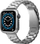 Byzylyk metalik për Apple Watch 44mm, çelik inox, argjendtë