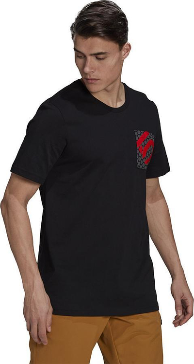 Bluzë Adidas 5.10 Botb Tee M GM4584, pambuk me poliester, me mëngë t’shkurtëra, e zezë