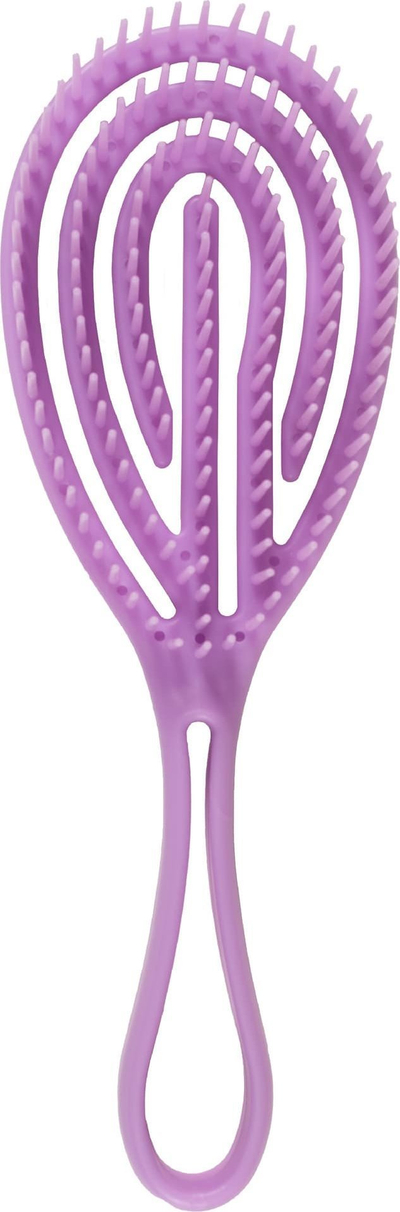 Furçë rrethore flokësh TOP CHOICE Comb Brush 2106, për flokë të thatë dhe të lagur, gri