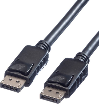 Kabllo DisplayPort Roline, DP në DP, 5 m, e zezë