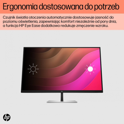 Monitor HP E32k G5 (6N4D6AA#ABB), 31.5", 4K UHD, i zi/argjendtë