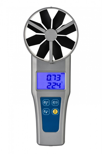 Termoanemometër Az 8931, ekran LCD, rotor 10 cm, gri