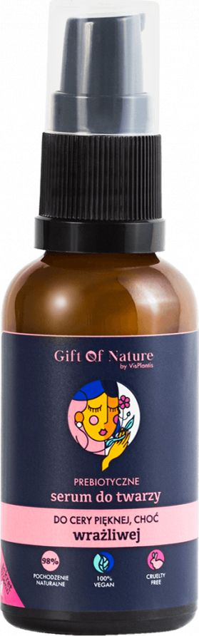 Серум Gift Of Nature за лице со чувствителна кожа, 30 ml