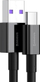 Kabllo USB Baseus BSU2667BLK, USB A me USB C, 1 m, 66W, e zezë