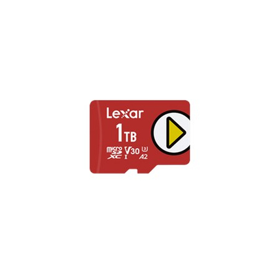 Мемориска картичка Lexar PLAY, 1TB, MicroSDXC UHS I, црна