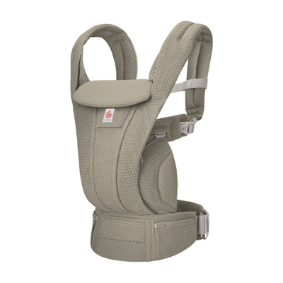 Mbajtëse bebe Ergobaby Omni Deluxe Mesh, ergonomike, Soft Olive