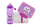 Set kuti për ushqim + shishe + kapak rezervë R&B Sovička 0.7 l z72229, vjollcë