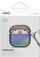 Заштитна кутија Uniq Iridescia за AirPods 4, со каишка, повеќебојна