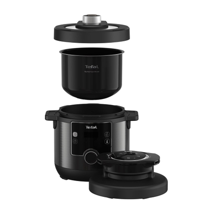 Multicooker Tefal Turbo Cuisine &amp; Fry CY7788, 10 programe gatimi, funksion Extra Crisp, i zi