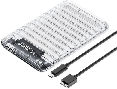 Надворешно куќиште за диск Orico 2139U3 V1, 2.5\", USB 3.0 5Gb/s, транспарентно