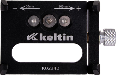 Држач за телефон за велосипед Keltin G-85, алуминиум, 55-100mm, црн