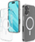 Mbrojtëse telefoni JCPal DualPro për iPhone 16, MagSafe, transparente