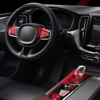 Folie mbrojtëse GrizzGlass PianoSkin Matte, për Volvo XC90 B5 2019, set 2 në 1, karbon mat