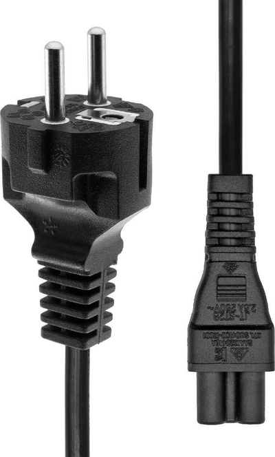 Kabllo rryme ProXtend Type F në C5, 3 metra, 250V 16A, e zezë