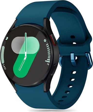 Rrip ore Tech-Protect Silicone Samsung Galaxy Watch 4 5 5 Pro 6 7 FE, TPU, i kaltër