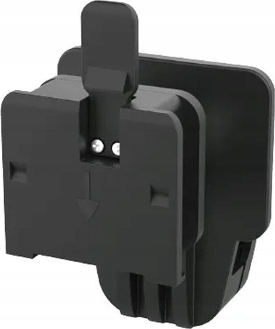 Set mbajtëse për kamer motoje MUFU ADJUSTMENT V11S, rregullim këndi, i zi