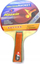 Raketë ping pong 005163, dru, dorezë e rehatshme, e kuqe