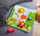 Puzzle druri Haba Grasping Fox, me kunja, për kalamaj 12m+, shumëngjyrësh