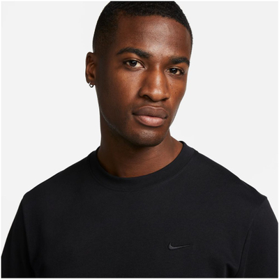 Спортска блуза Nike Primary Dri-FIT Tee, памук, црна