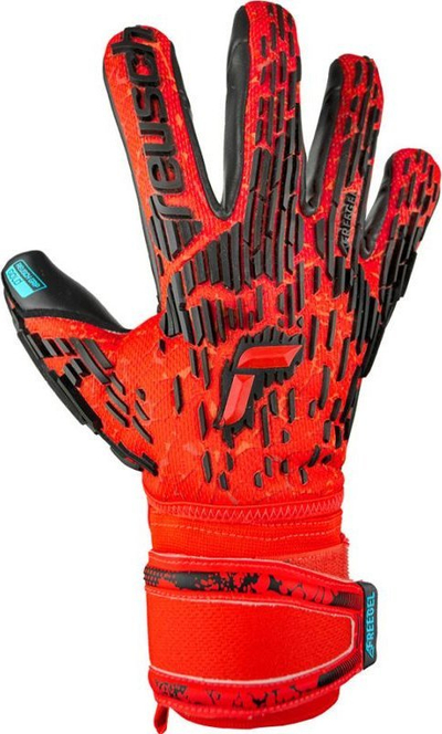 Doreza portjeri Reusch Attrakt Freegel Gold Finger Support, nr. 9, të kuqe