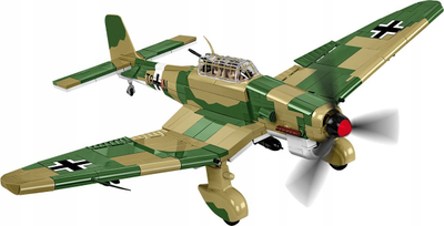 Set ndërtimi COBI Historical Collection Junkers JU 87 B 2, 525 copa, shkalla 1:32, kamuflazh tropikal