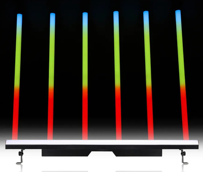 Shirit ndriçimi skenik LIGHT4ME Wash Tube Bar, 144 LED RGB SMD 5050, DMX, i zi