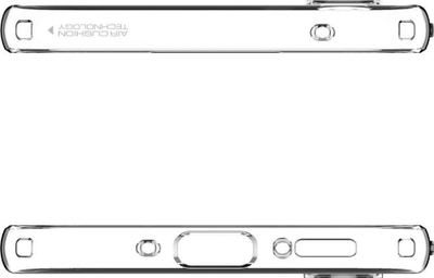 Mbrojtëse Spigen Liquid Crystal për Samsung Galaxy A54 5G, transparente