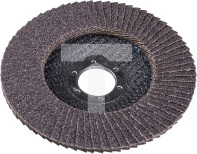 Disk bluarës flap konveks 125 mm P80, vrimë 22.23 mm, set 10 copë