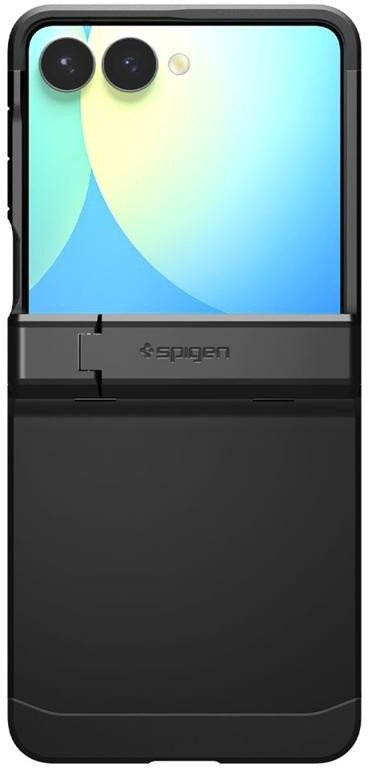 Mbështjellës telefoni Spigen Tough Armor Pro Mag MagSafe për Galaxy Z Flip 7, magnetik, i zi