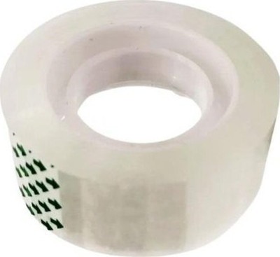 Shirit ngjitës transparent, 18mm x 30m, paketim 8 copë