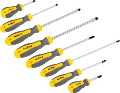 Set kaçavidash Rebel RB-1100, 8 copë, majë Phillips dhe të drejtë
