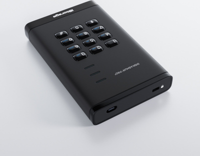 Hard disk i jashtëm iStorage DiskAshur PRO, 1TB, enkriptim hardware AES 256 bit, PIN i sigurisë