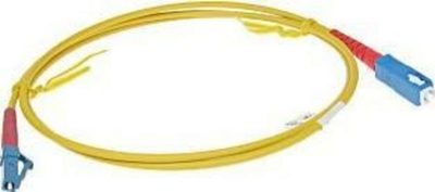 Kabllo optike patchcord Ugreen PC-LC në SC, single mode, 1m, e verdhë